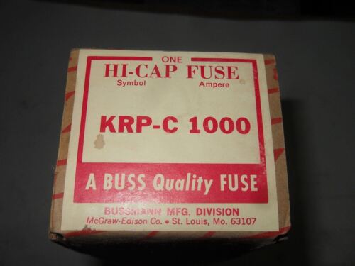 1 Bussmann KRP-C-1000 FUSE