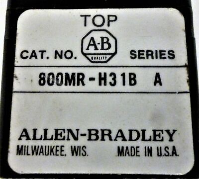 Allen-Bradley 800MR-H31B Key Lock Selector Switch