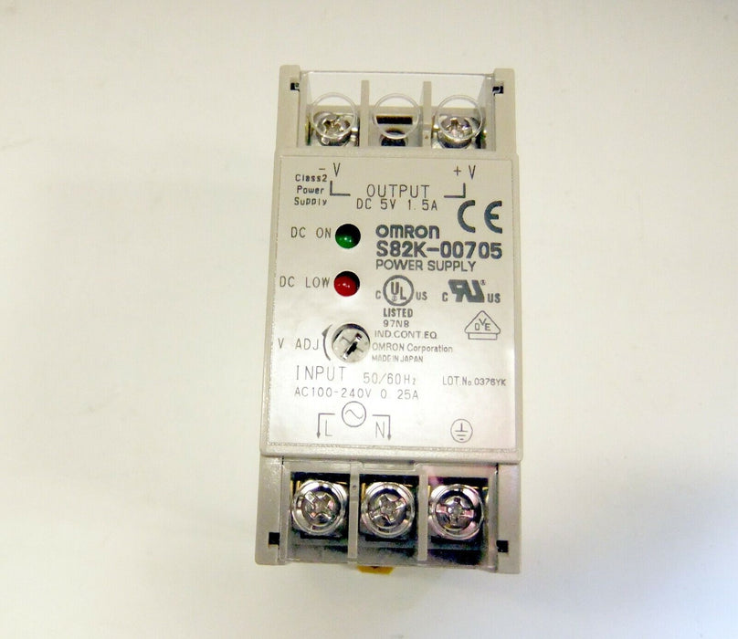 Omron Switching Power Supply S82K-00705K