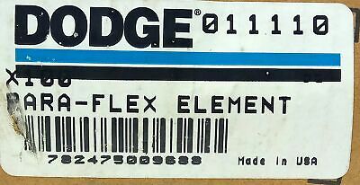 Dodge 011110 PX100 PARA-FLEX Rubber Element for Flexible Coupler