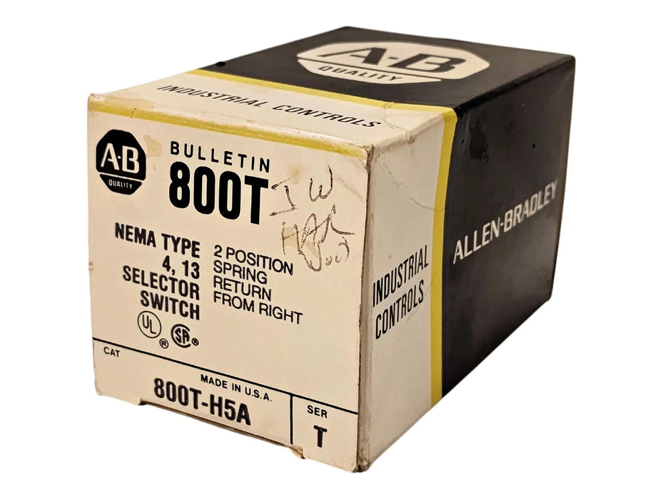 Allen-Bradley 800T-H5A Series T 10 A 2-Position Selector Switch