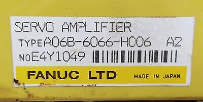 FANUC A06B-6066-H006 AC Servo Amplifier