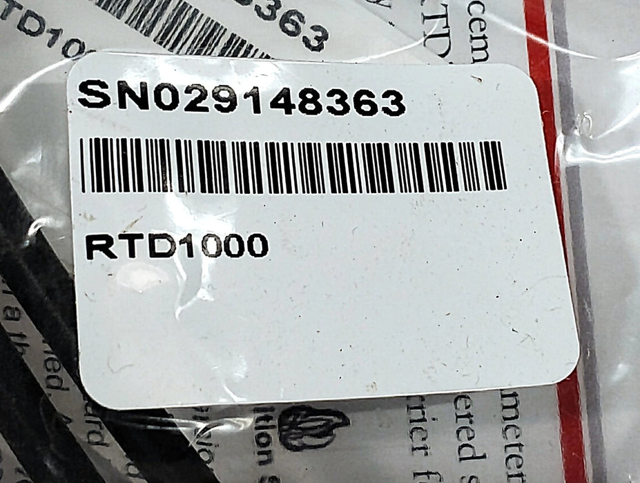 Process Technology RTD1000 1000 Ohm Temperature Sensor w/ 10 ft Cable
