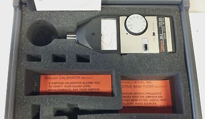 Simpson Model 884-2 Type S2A Sound Level Meter