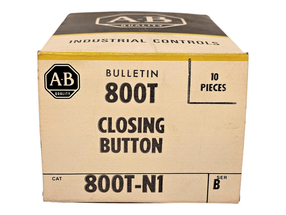 Allen-Bradley 800T-N1 Ser B 30 mm Closing Button