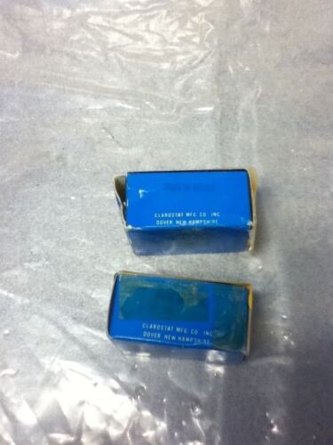LOT OF 2 CLAROSTAT JA1L040S102UC POTENTIOMETERS