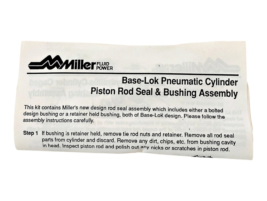 Miller Fluid Power 051-KR015-300 3" Hydraulic Rod Gland Kit for AJ / J / M / H