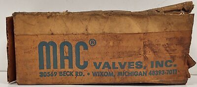 MAC Valves 6541A-000-PM-111DA Solenoid Valve