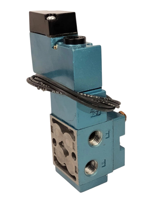 MAC Valves 712C-12-PI-502AA 150 psi Pneumatic Solenoid Valve w/ 24VDC Coil