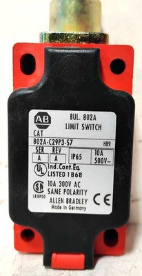 Allen-Bradley 802A-C29P3-S7 10 A 300 V AC Limit Switch