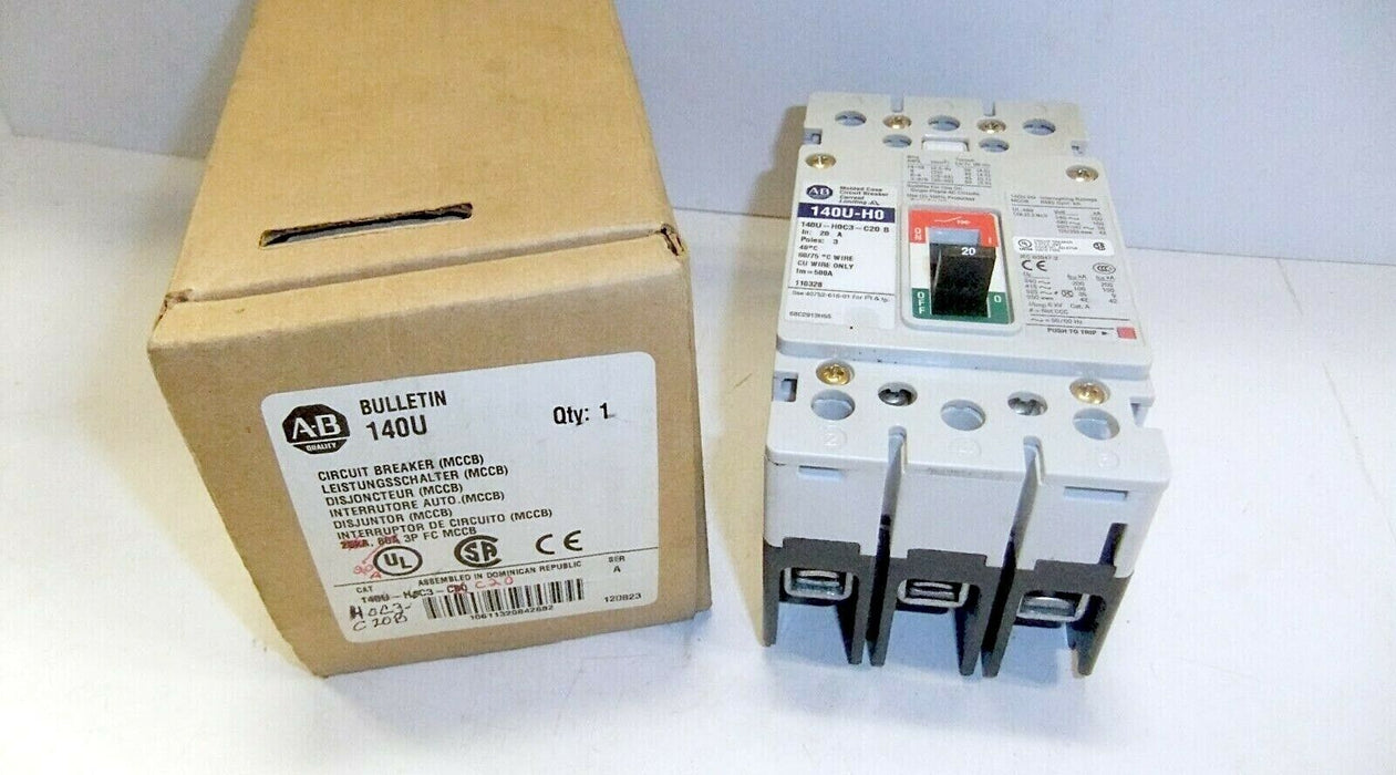 Allen-Bradley Circuit Breaker 140U-H0C3-C20