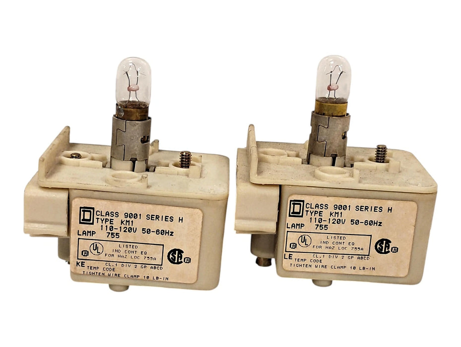 Square D 9001-KM1 110/120 V AC Light Module w/ Bulb