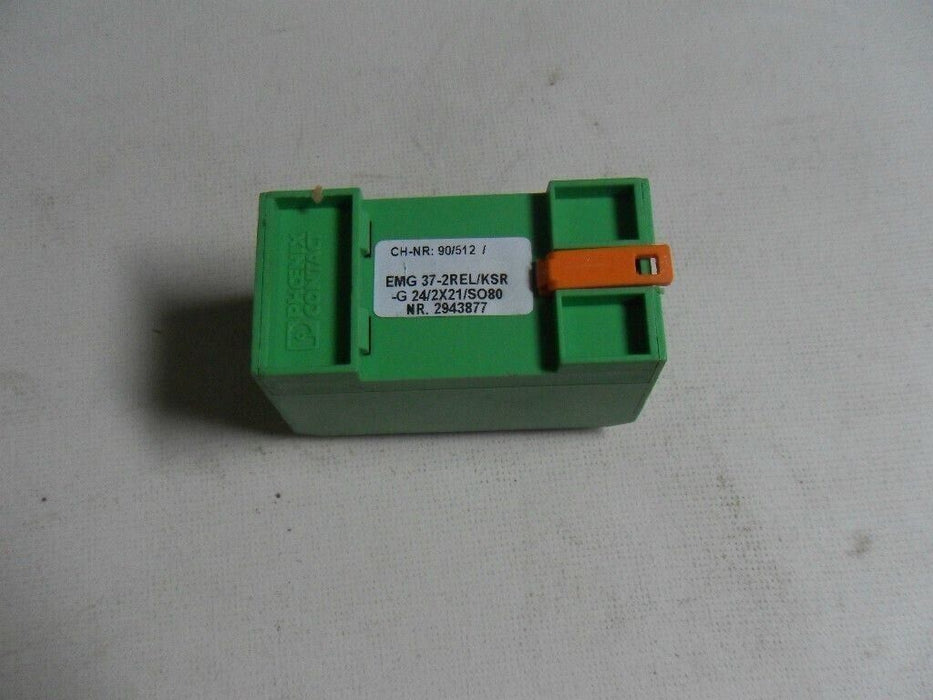 1 PHOENIX CONTACT 2943877 MODULE EMG 37-2REL/KSR
