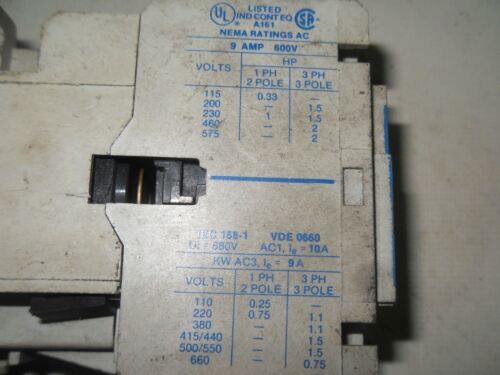 1 Cutler-Hammer A10AN0C1 STARTER