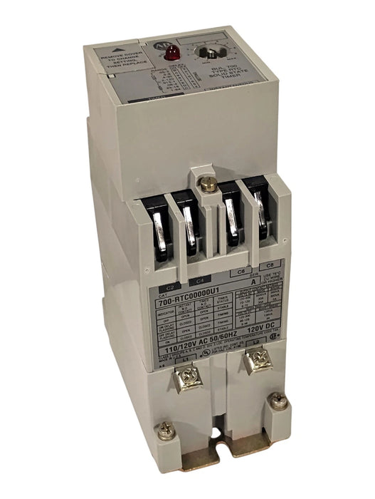 Allen-Bradley 700-RTC00000U1 120 V AC/DC 5 A Adjustable Solid State Timing Relay