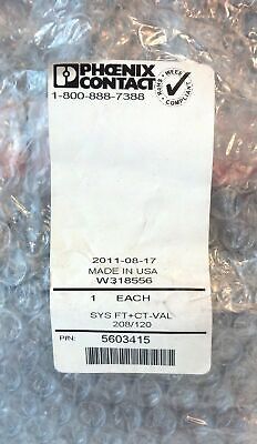 Phoenix Contact 5603415 Indoor/Outdoor Lightning Current Arrester & TVSS System