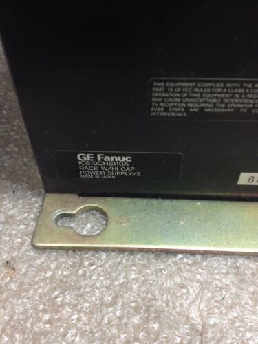 GE FANUC IC610CHS110A RACK POWER SUPPLY WITH 3 MODULES