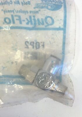 Bimba FQP2 Stainless Pneumatic Flow Control Valve 1/8 NPT Port - 1/4 in Tube