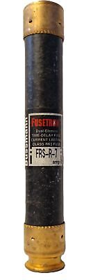 Bussmann FRS-R-7 600 V AC / 300 V DC 7 A Fusetron Time-Delay Fuses - Lot of 7