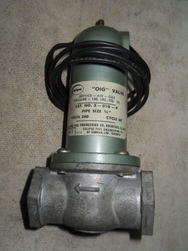 ECLIPSE 3-01G-4 240 V 150 PSI GAS VALVE