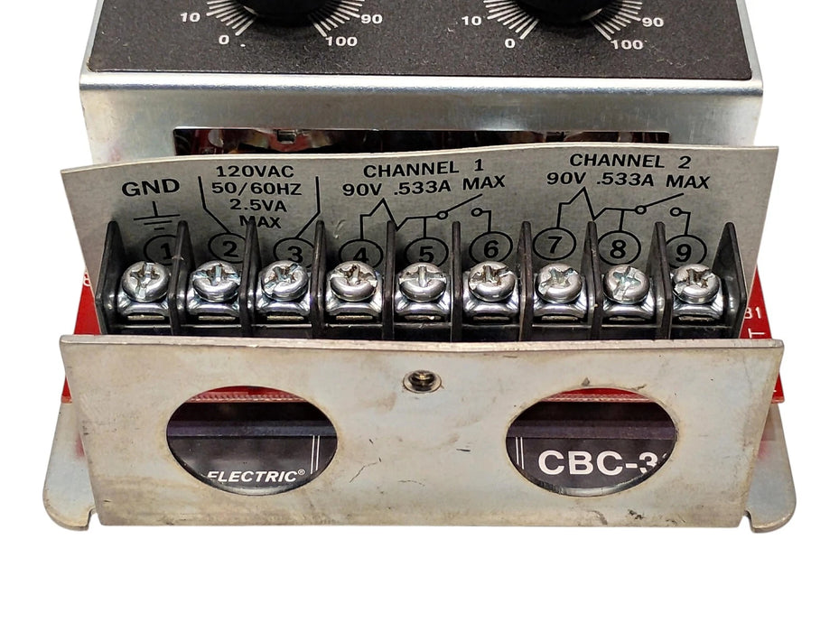 Warner Electric CBC-300 Clutch Brake Control w/ 120 VAC Input and 90 VDC Output