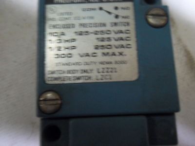 MICRO SWITCH LZC1 PRECISION LIMIT SWITCH