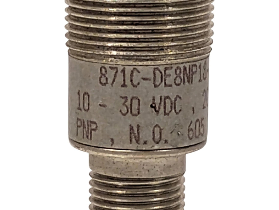 Allen-Bradley 871C-DE8N18D4 10-30 V DC Inductive Proximity Sensor
