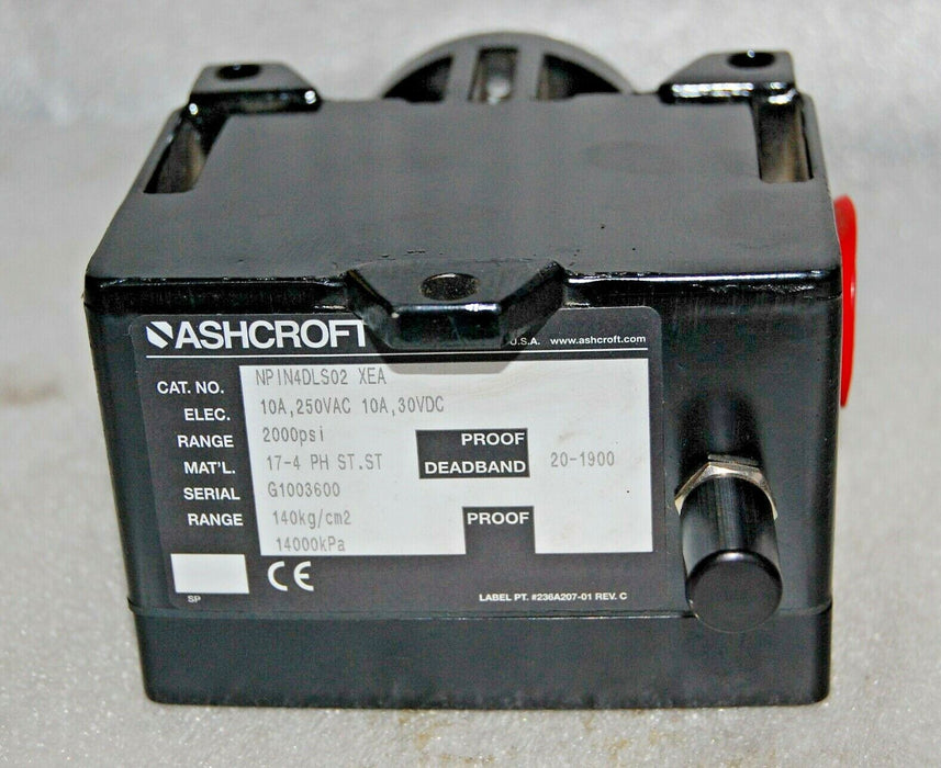 ASHCROFT NPIN4DLS02 PRESSURE SWITCH