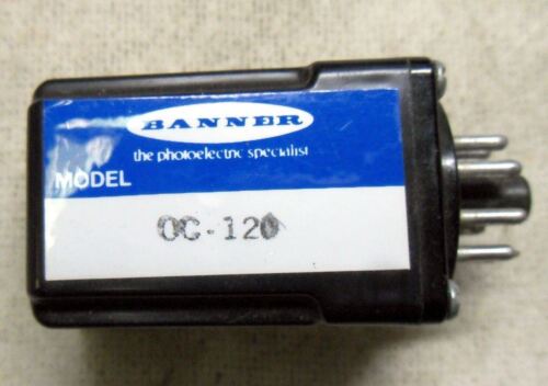 1 Banner Engineering Engineering OC-120 OPTICAL COUPLER INPUT MODULE
