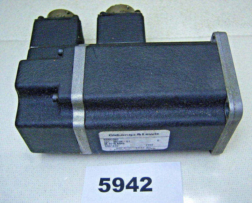 Giddings & Lewis Brushless Motor Encoder 401-30234-01 3PH 1.5HP 240 VAC