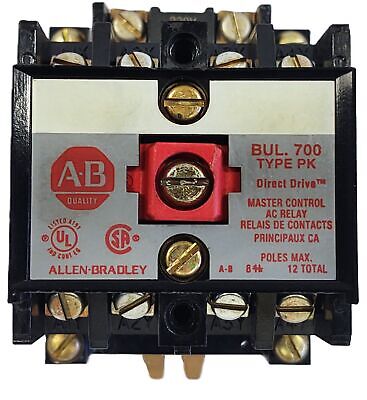 Allen-Bradley 700-PH200A22 Industrial Control Relay with 220 V Coil