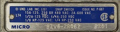 MICRO SWITCH BZV6-2RQ62 Limit Switch