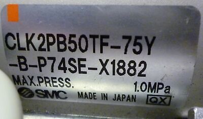 SMC CLK2PB50TF-75Y-B-P74SE-X1882 Pneumatic Swing Clamp Cylinder