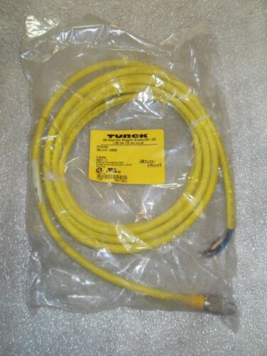 Turck RKG 4.4T-4/S600 MOLDED CORDSET