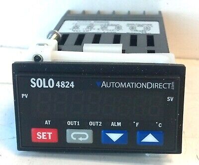 AutomationDirect SL4824-CR 100-240 V AC 2-Line LED SOLO Temperature Controller