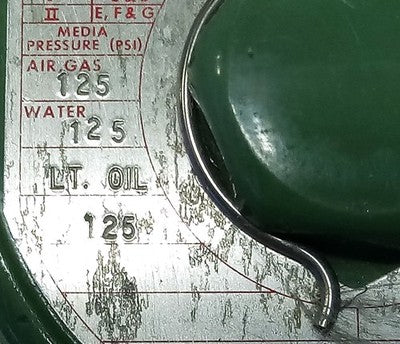 ASCO 8211-B35 120 V AC 3/4 NPT 125 psi Solenoid Valve