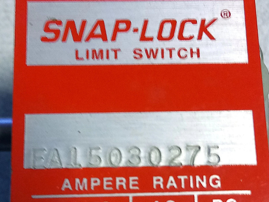 NAMCO EA15030275 SNAP-LOCK 125/250/480 V AC/DC 15 A Rotary Gear Limit Switch