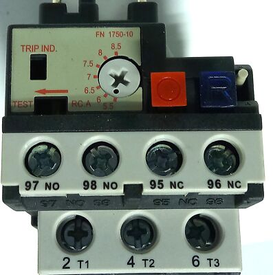 ACI 130297 600 V AC 5.5-8.5 A Adjustable Overload Protection Relay