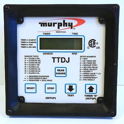 FW Murphy TTDJ-DC Digital Fault Annunciator