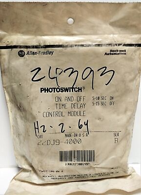 Allen-Bradley 22DJ9-4000 Photoswitch Time Delay Control Module