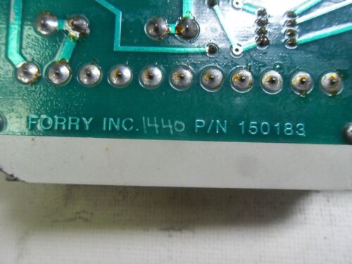 1 FORRY 150183 PROCESSOR BOARD
