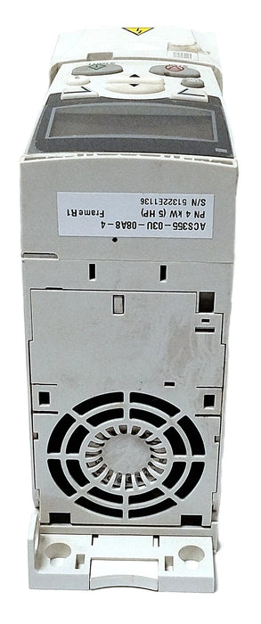 ABB ACS355-03U-08A8-4 380-480 VAC 8.8 A 4kW 5 HP AC Drive w/ ACS-CP-A Controller