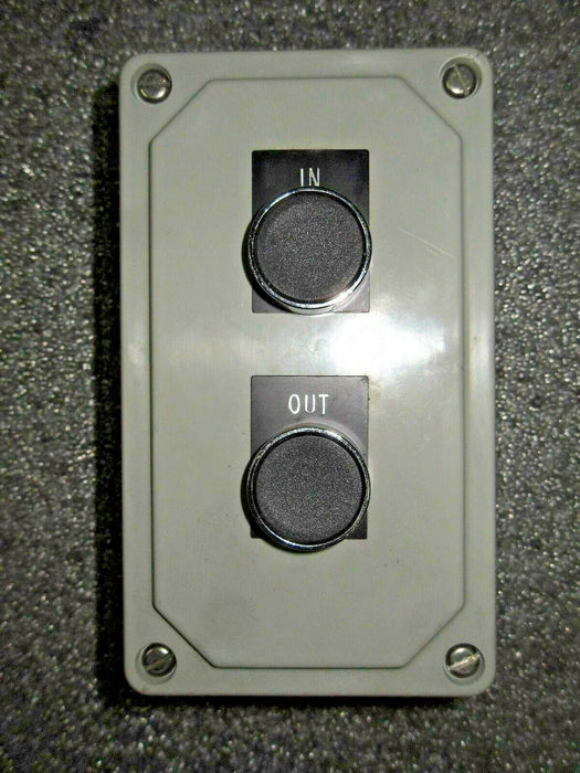 Allied Moulded AM2PB22 Push Button Enclosure W/ 2 Push Buttons