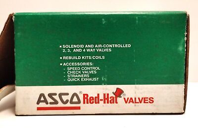 ASCO 8222G5 1110/120 V AC 5-200 psi Steam Solenoid Valve
