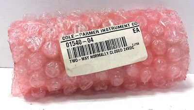 Cole Parmer 01540-04 24 V DC VAC-60 psi Solenoid Valve