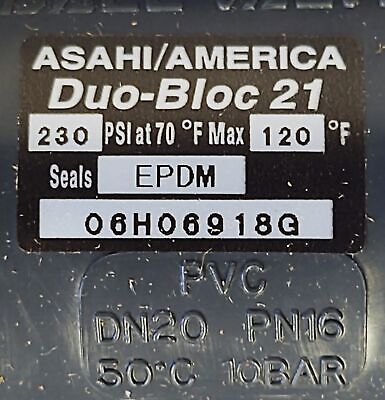 ASAHI 1601007 / 2002007 ELECTROMNI Electronically Actuated Ball Valve