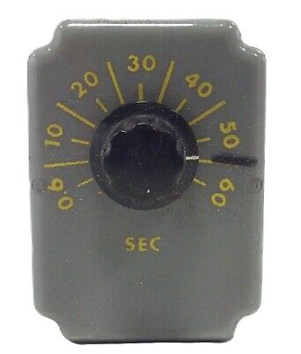 Square D 8501-JA-5T Ser B 120 V 0.6-60 Sec On-Delay Timer Relay