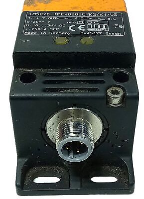 Efector IMC4020BCPKG/K1/US-100-DPA IM5078 10-36 V DC Inductive Proximity Sensor