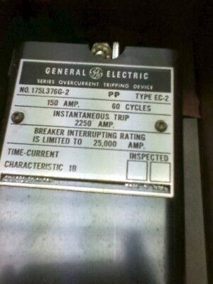 GE 175L376G-2 BREAKER UNIT