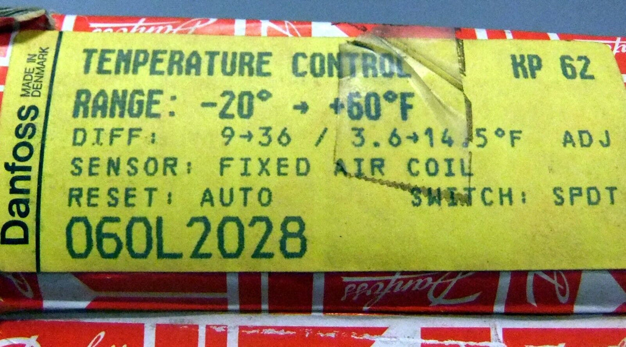 Danfoss Temperature Control -20 to +60 060L2028